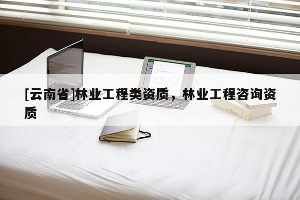 [云南省]林业工程类资质，林业工程咨询资质