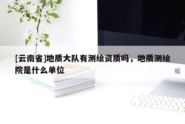 [云南省]地质大队有测绘资质吗，地质测绘院是什么单位
