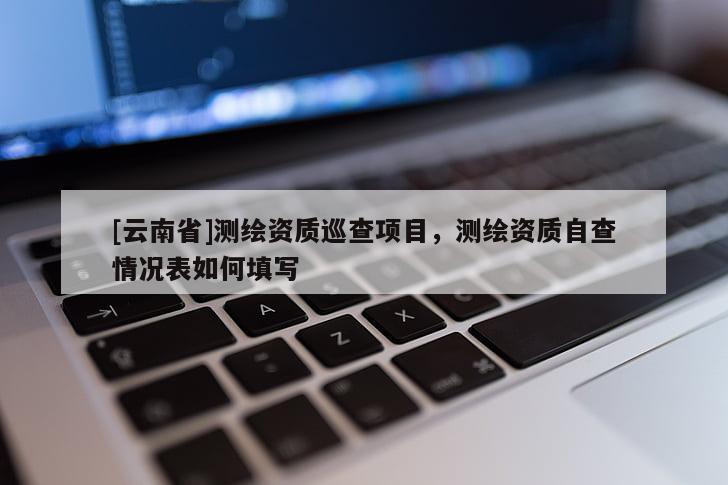 [云南省]测绘资质巡查项目，测绘资质自查情况表如何填写