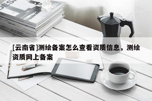 [云南省]测绘备案怎么查看资质信息，测绘资质网上备案