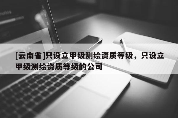 [云南省]只设立甲级测绘资质等级，只设立甲级测绘资质等级的公司