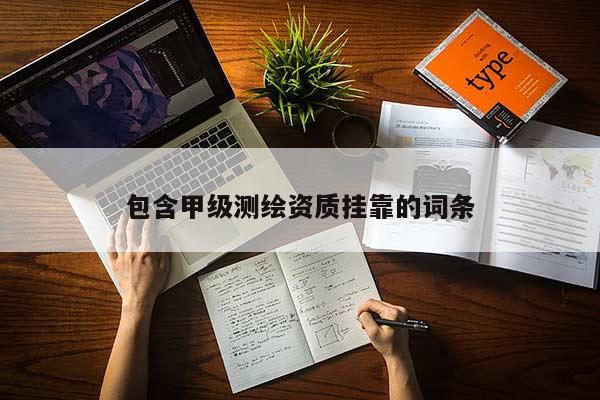 包含甲级测绘资质挂靠的词条