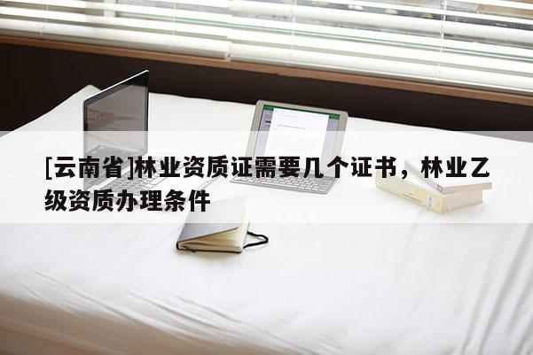 [云南省]林业资质证需要几个证书，林业乙级资质办理条件