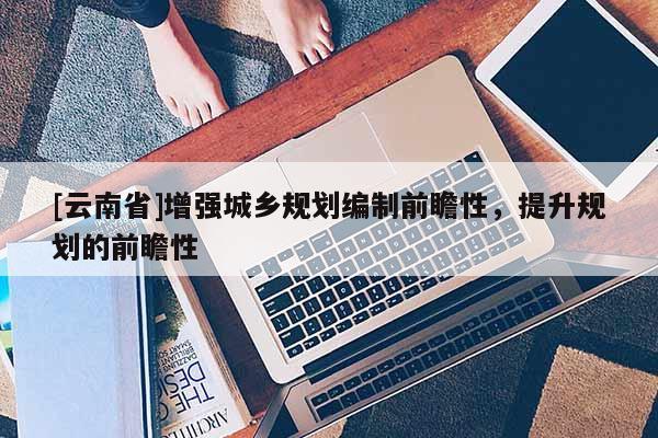[云南省]增强城乡规划编制前瞻性，提升规划的前瞻性