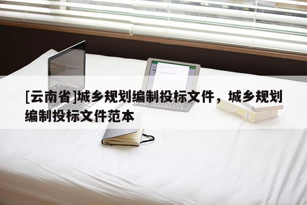 [云南省]城乡规划编制投标文件，城乡规划编制投标文件范本