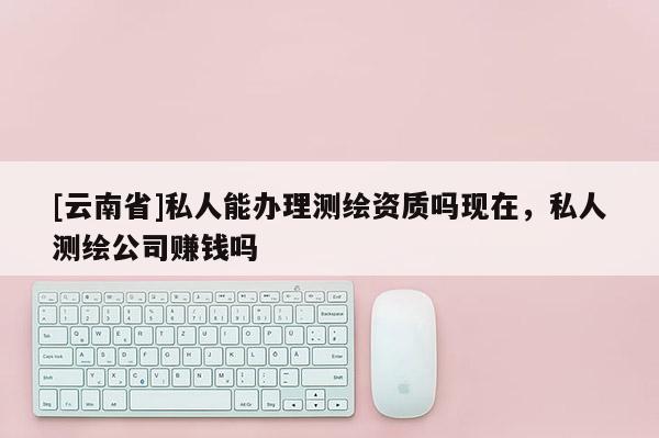 [云南省]私人能办理测绘资质吗现在，私人测绘公司赚钱吗