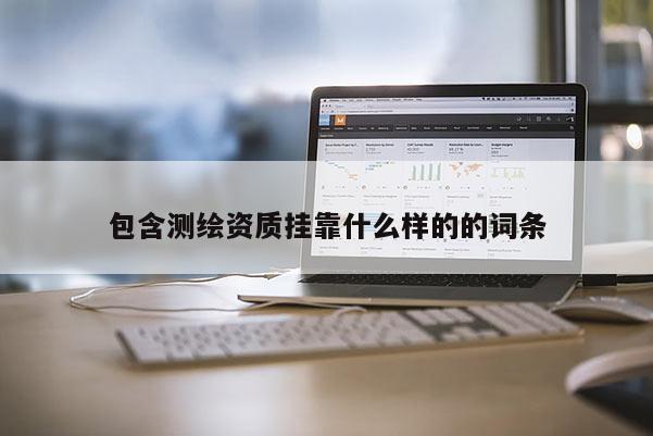 包含测绘资质挂靠什么样的的词条