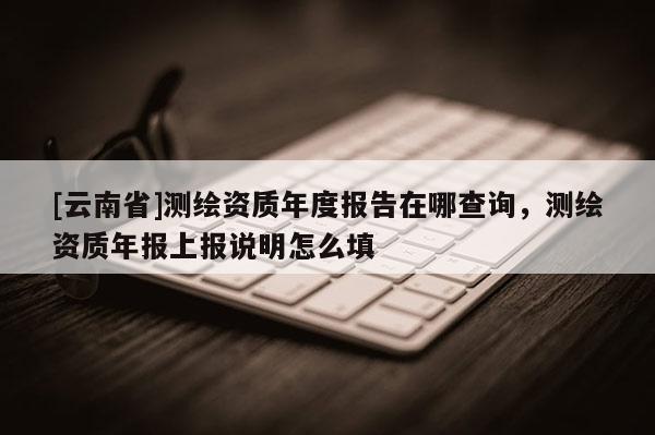 [云南省]测绘资质年度报告在哪查询，测绘资质年报上报说明怎么填
