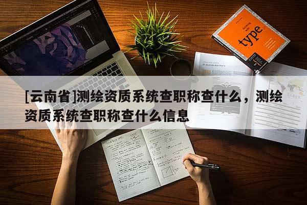 [云南省]测绘资质系统查职称查什么，测绘资质系统查职称查什么信息